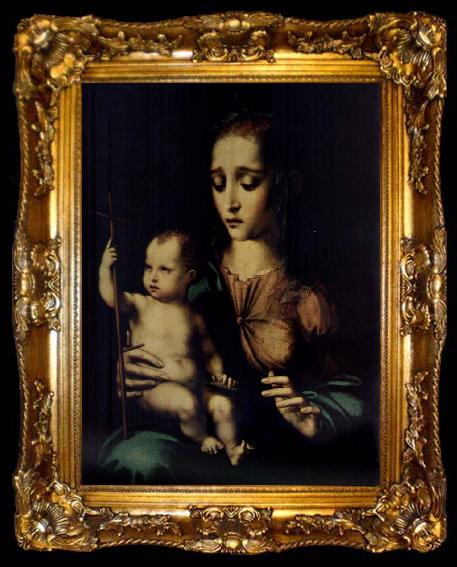 framed  MORALES, Luis de Madonna and Child, ta009-2